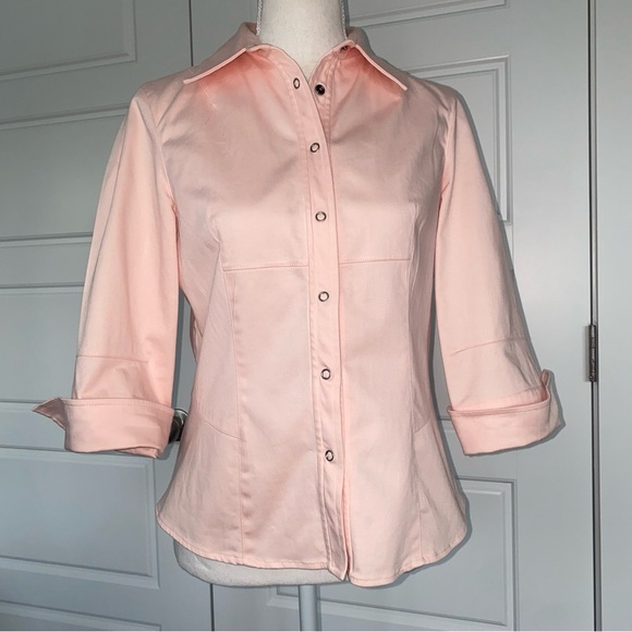 Renfrew Stylish Pink Button-Up Shirt - Picture 7 of 14